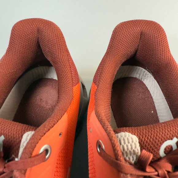 On Cloud OC Cloudflyer 3 Womens 10 Running Shoe Orange Red White Trainer Sneaker - Picture 14 of 16